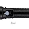 12W 365nm UV LED flashlight