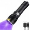 12W 365nm UV LED flashlight