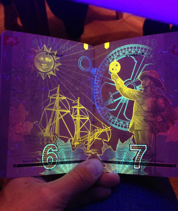 5W 365nm NICHIA LED UV flashlight USB-C charge