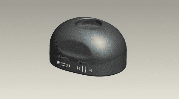 10x Portable illuminated Magnifier redesign