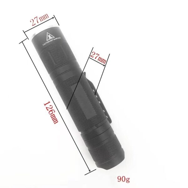 Mini 1W 365nm UV flashlight